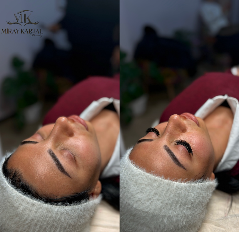 İpek Kirpik Çalışması